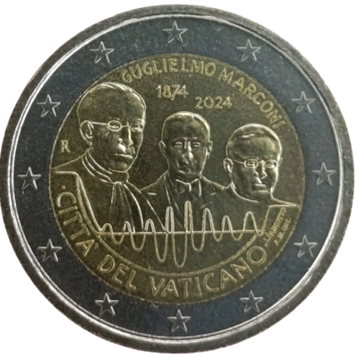 Vatikanstadt 2024 – 150. Geburtstag von Guglielmo Marconi