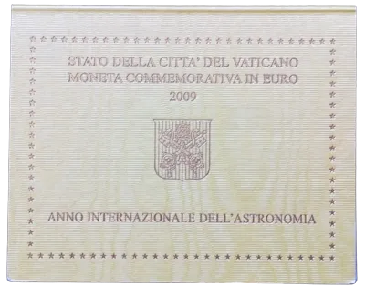 Vatikanstadt 2009 – Internationales Jahr der Astronomie – Coincard