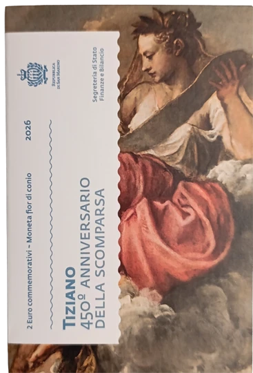 San Marino 2026 – 450th Anniversary of the death of Titian – Folder