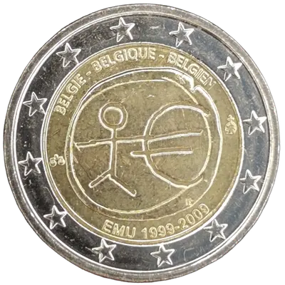 Belgien 2009 – 10 Jahre Wirtschafts- und Währungsunion, Einführung des Euro