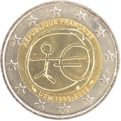 Frankreich 2009 – 10 Jahre Wirtschafts- und Währungsunion, Einführung des Euro
