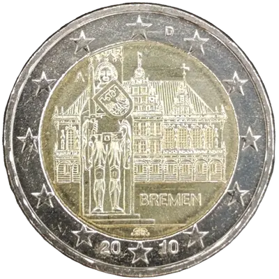 Deutschland 2010 – Bundesland Bremen, Rathaus und Roland
