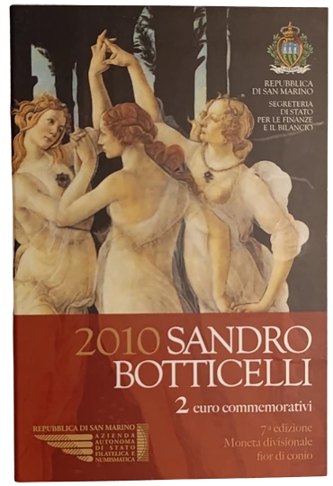 San Marino 2010 – 500. Todestag von Sandro Botticelli – Folder